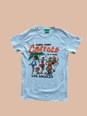 Jungles Jungles x Carrots Tee by Anwar Carrots Los Angeles Reggae Print S
